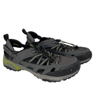 Ahnu Men's Grey Mesh Trail Hiking Sandals Sneakers Size 13